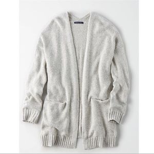 NEW Grey Boyfriend Cardigan | American Eagle NWT